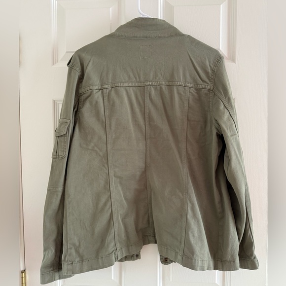 Kensie Army Green Jacket SzL - Picture 4 of 4
